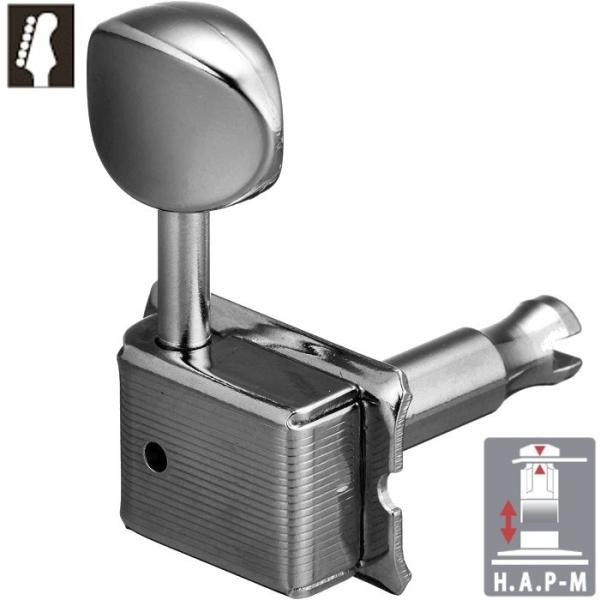 Gotoh SD91 H.A.P-M Cosmo Black L6 ゴトー ギターペグ ハイトアジャ...