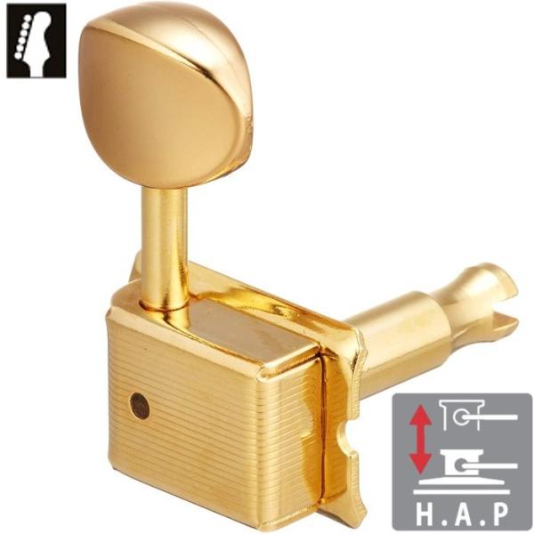Gotoh SD91 H.A.P Gold L6 ゴトー ギターペグ ハイトアジャスタブルポスト ゴ...