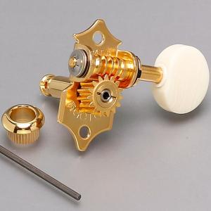 Gotoh Fernandes エレキベース用 ブラック 片側4連 ロトマチックペグ