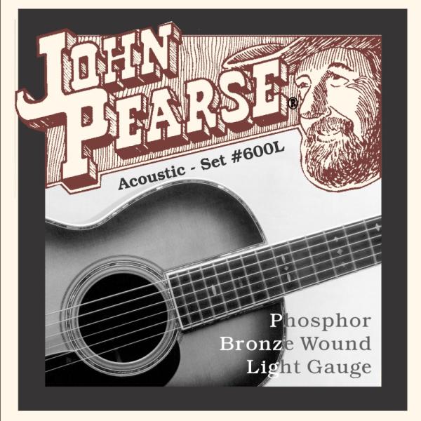 John Pearse #600L Light 012-053 Phosphor Bronze ジョ...