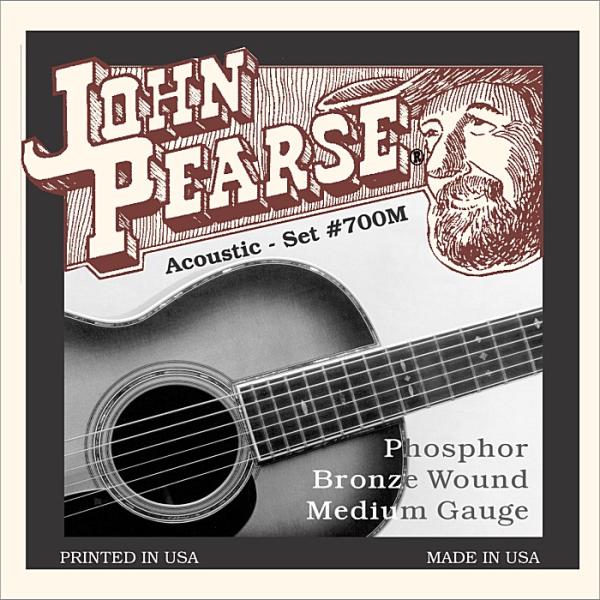 John Pearse #700M Medium 013-056 Phosphor Bronze ジ...