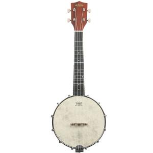 KALA Natural Mahogany Banjo Concert Ukulele KA-BNJ-MHG-C カラ バンジョー コンサートウクレレ｜ギターパーツの店・ダブルトラブル