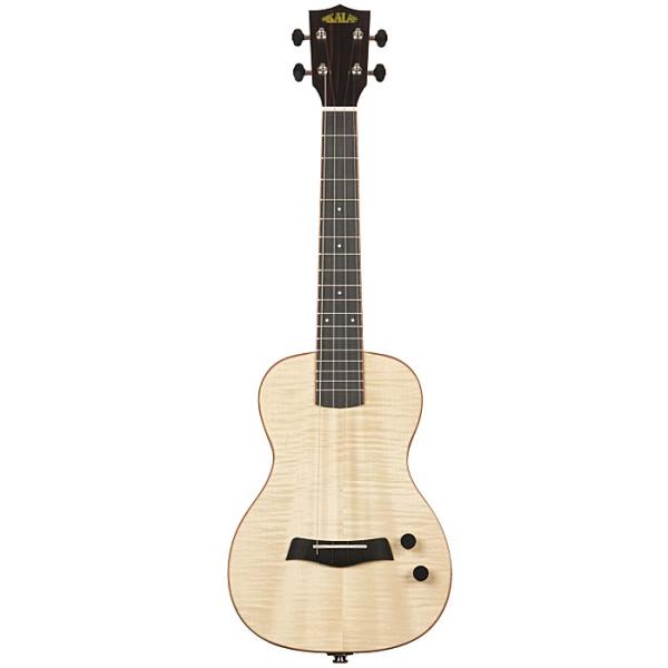 KALA Solid Body Electric Flame Maple Tenor Ukulele...