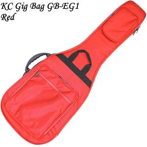 KC Guitar Case GB-EG1-RD エレキギター用ギグバッグ レッド｜dt-g-s