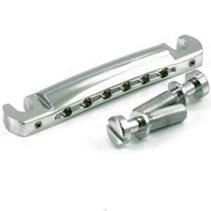 Kluson Vintage Wraparound Stop Bar/Aluminum/Chrome ラップアラウンド アルミ テールピース クローム｜dt-g-s