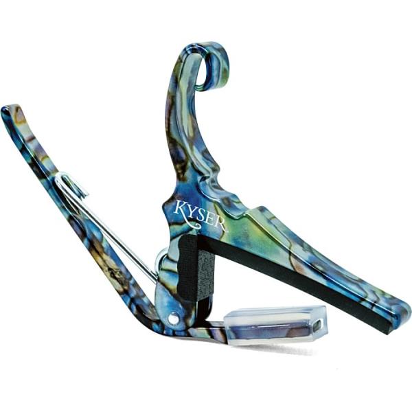 Kyser Quick Change Capo KG6ABA Abalone カイザー アコースティ...