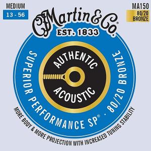 Martin MA150 Superior Performance Medium 013-056 80/20 Bronze マーチン アコギ弦｜dt-g-s