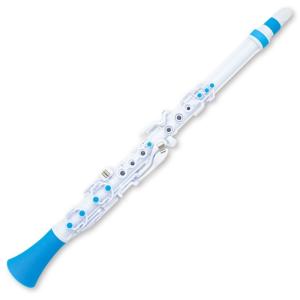 nuvo Clarineo 2.0 White/Blue ヌーヴォ プラスチック製クラリネット｜dt-g-s