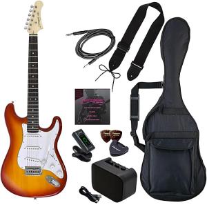 初心者/入門者セット Photogenic ST180 BLS ストラトキャスタータイプ