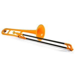 pInstruments pBone Orange プラスチック製トランボーン