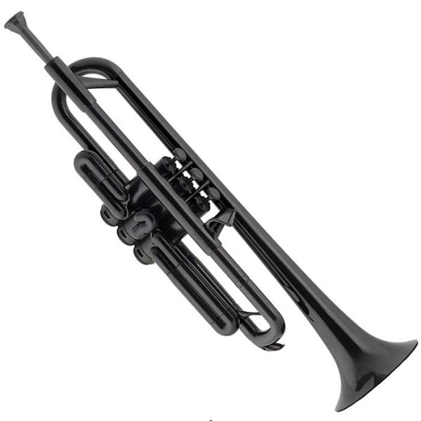 pInstruments pTrumpet Black PTRUMPET1BLK プラスチック製トラ...