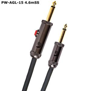 D'Addario PW-AGL-15 Circuit Breaker Cable 4.6m SS ダダリオ ラッチスイッチ ギターケーブル｜dt-g-s