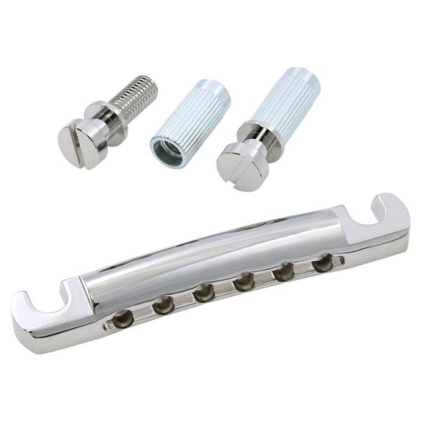 SCUD LPT-1AN アルミ ストップテールピース ニッケル