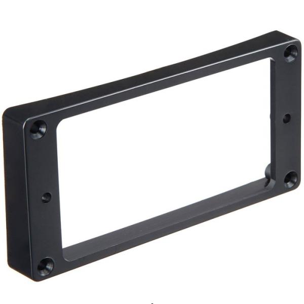 SCUD MR-1RB エスカッション ハムバッカー用 フラットトップ/カーブドボトム リア ブラッ...