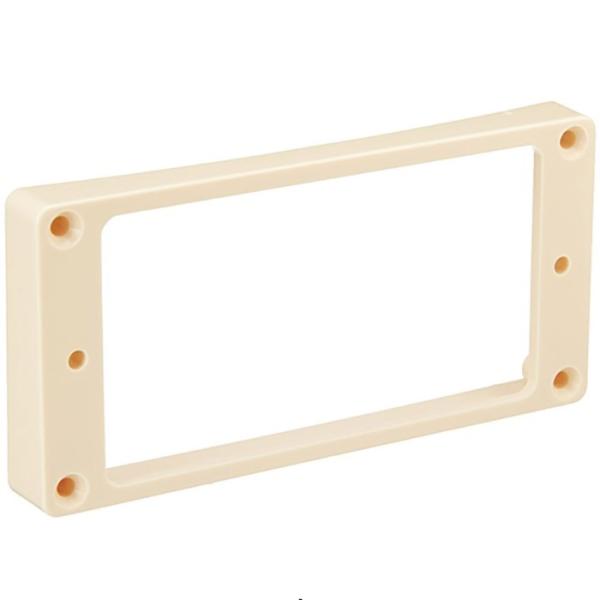 SCUD MR-1RI エスカッション ハムバッカー用 フラットトップ/カーブドボトム リア アイボ...