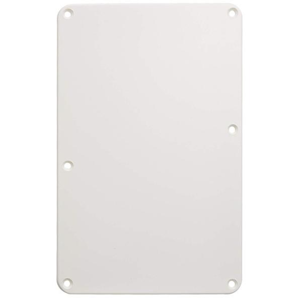 SCUD P-103W ストラトタイプ トレモロバックプレート ビス穴のみタイプ ホワイト