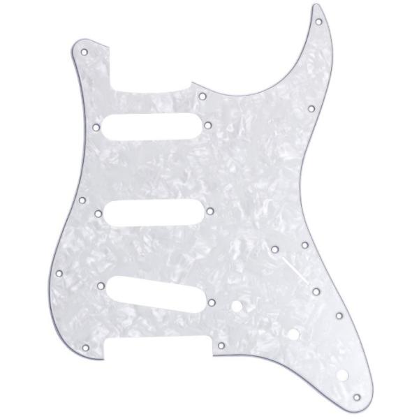 SCUD SC-PI05 ストラトキャスター用ピックガード SSS ヴィンテージパール4P