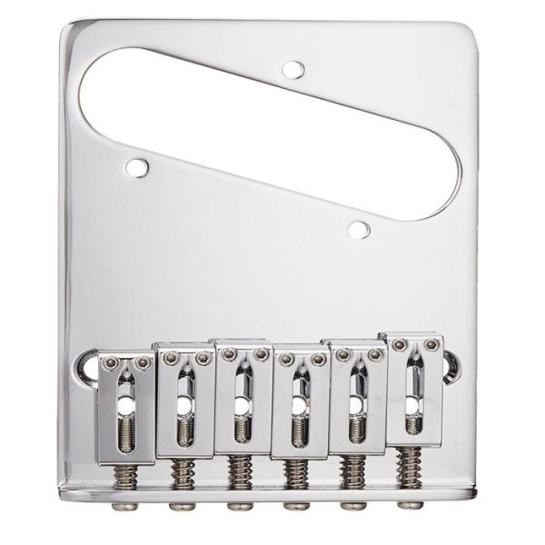 SCUD TLB-108CS テレキャスターブリッジ カレントタイプ 6wayサドル クローム