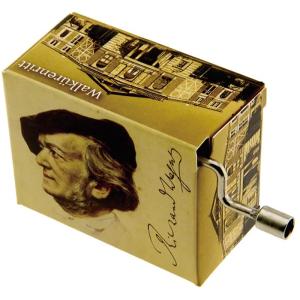 サウンドキング ドイツ製手回しオルゴール MUSIC BOX DA-SU05 ワーグナー