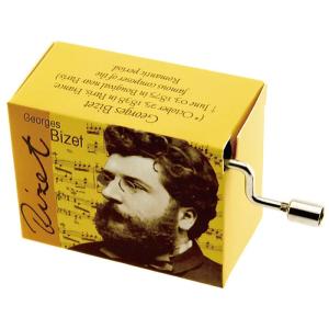 サウンドキング ドイツ製手回しオルゴール MUSIC BOX DA-SU26 カルメン