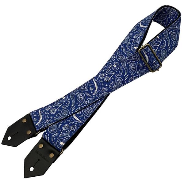 Spice Note Strap &quot;Paisley&quot; Blue White ES-PP50PSY/B...