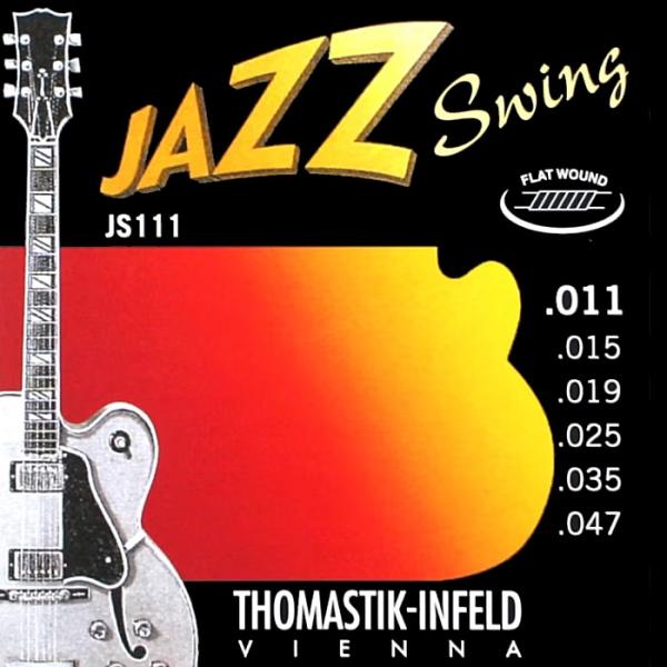 Thomastik-Infeld JS111 JAZZ SWING Flat Wound 011-0...