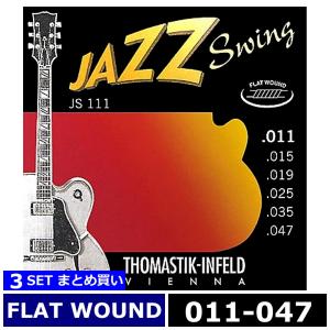 Thomastik-Infeld JS112 JAZZ SWING Flat Wound 012-050 トマ
