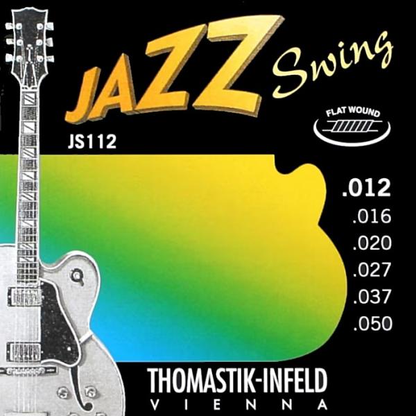 Thomastik-Infeld JS112 JAZZ SWING Flat Wound 012-0...