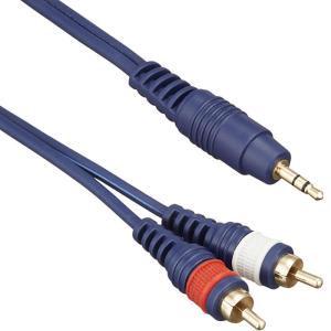 TRUE DYNA Audio Line Cable 1m/2m/3m/5m/7m トゥルーダイナ オーディオケーブル Stereo Mini - RCA x2｜dt-g-s