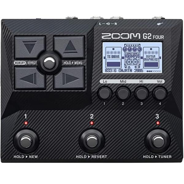 Zoom G2 FOUR Guitar Effects ＆ Amp Emulator ズーム マルチ...