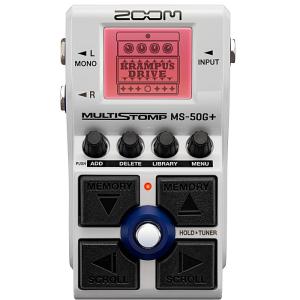 Zoom MS-50G+ MultiStomp Guitar Pedal ズーム マルチエフェクター｜dt-g-s