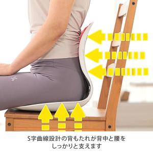 ピン セスジ 椅子 綺麗 姿勢 サポート 韓国...の詳細画像2