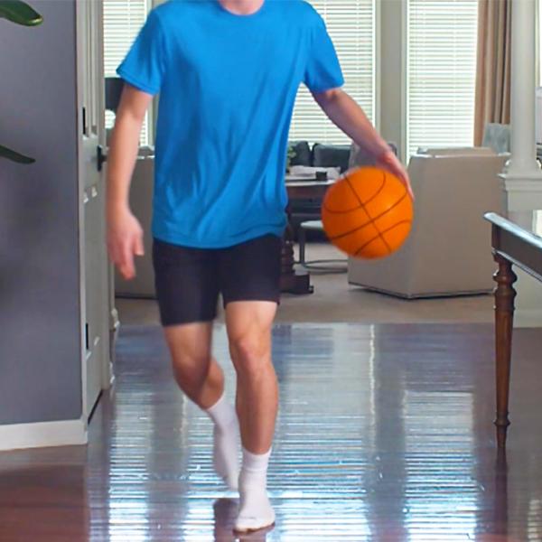 ルームバスケットボール 室内使用特化 ポリウレタン製 バスケットボール 運動 音が出にくい トレーニ...