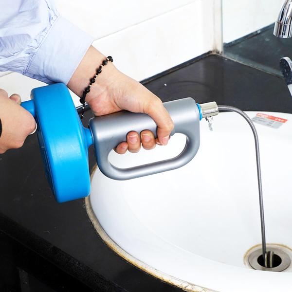 ワイヤーパイプクリーナー     トイレ パイプ バスルーム ワイヤー 下水管 詰まり 業者 収納 ...