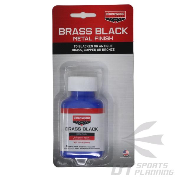 ブラスブラック　ブルーイング剤　ガンブルー　90ml　バーチウッド　正規輸入品