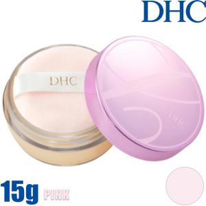 ネコポス DHC Q10モイスチュアケア クリアフェースパウダー 15g パフ付 ピンク フェイスパウダー