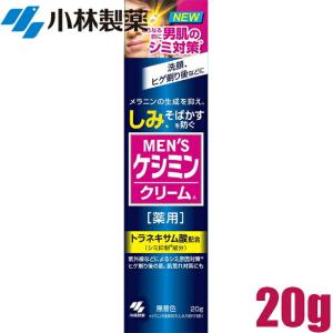 (1050)メール便 小林製薬 ケシミン クリーム メンズ 20g シミ対策クリーム｜dual-store