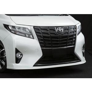 バックスクラッチャー アルファード G/X 30系 前期 フロントリップスポイラー｜dualmode-net