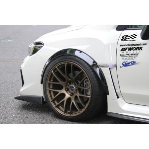 チャージスピード WRX STI/S4 VAB/VAG D/E/F オーバーフェンダー フロント｜dualmode-net