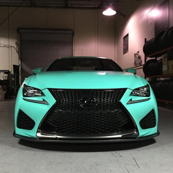 レクソン レクサス RC F USC10 前期 フロントリップスポイラー FRP