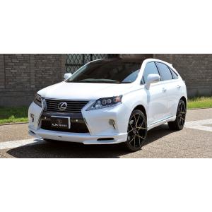 LX MODE レクサス RX 450h/350/270 エアロバンパー 10系 後期 エアロ3点セット Ver-2 塗装品ホワイトパールクリスタルシャイン077｜dualmode-net