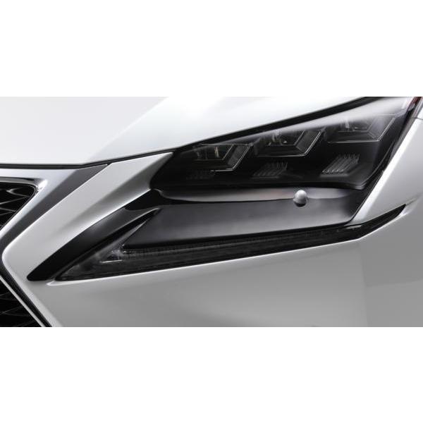 LX MODE レクサス NX 300h/200t F SPORT 前期 カーボンヘッドランプアンダ...