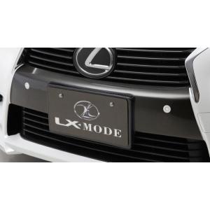 LX MODE レクサス GS 10系 前期 ガンメタリックフロントバンパーガーニッシュ クリアランスソナー未装着車｜dualmode-net