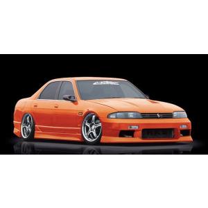 MAC マック スカイライン ECR33 4ドア 前期 フロントバンパー クリア