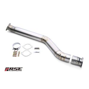 リアルスピードエンジニアリング フルチタンミッドパイプ スープラ JZA80 2JZ-GTE(ターボ...