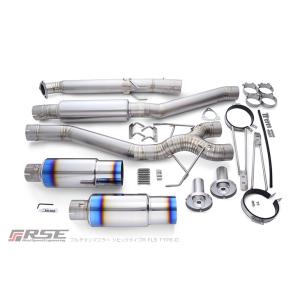 RSE/リアルスピードエンジニアリング】 フルチタンマフラーキット