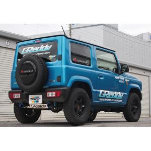 トラスト クロスエキゾースト G-STYLE 10193800 ジムニー JB64W｜dualmode-net