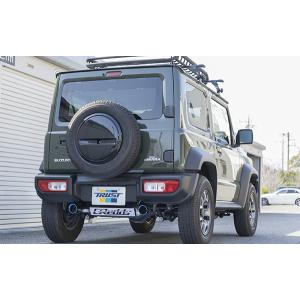 トラスト クロスエキゾースト G-STYLE 10193801 ジムニー シエラ JB74W｜dualmode-net