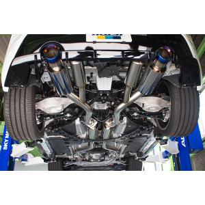 トラスト パワーエクストリームRマフラー 10123312 フェアレディZ RZ34｜dualmode-net