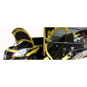 トラスト エンジンフードリフター 18590103 スイフトスポーツ ZC32S｜dualmode-net